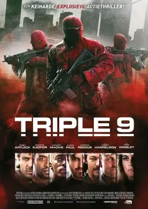 TRIPLE 9 filmposter.