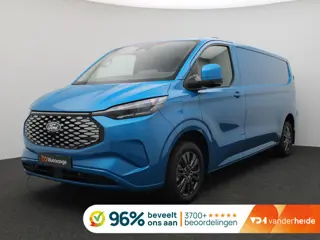 Ford E-Transit Custom 320 L2H1 Limited 65 kWh 218PK Aut. 360gr. camera, Keyless, 17" LM Velgen, B&O 