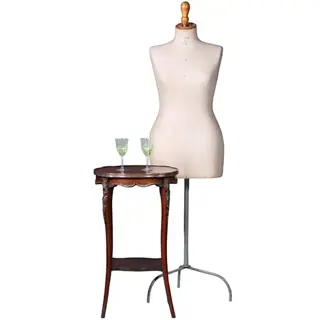 Mahoniehouten Lodewijk XI stijl bijzettafeltje of wijntafeltje ca 1900