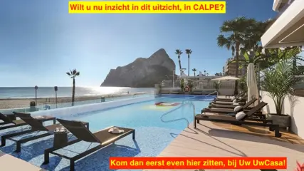 Uw eigen nieuwe Appartement aan zee in CALPE met ook nog