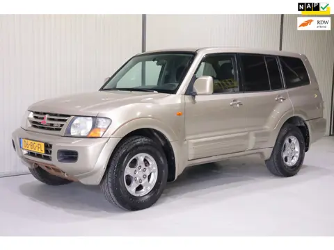Mitsubishi Pajero 3.2 Di-D GLS LB Panel Van NWE APK - AIRCO - GRIJSKENTEKEN - RIJDT PERFECT!