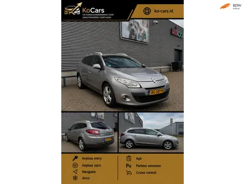 Renault Mégane Estate / Airco / Parkeersensoren / Cruise / Navi / Keyless entry / Keyless start