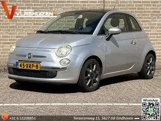 Fiat 500 0.9 TwinAir Lounge | Navi | Airco | APK 02-2026 | Extra set LM Velgen