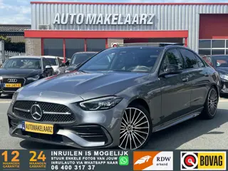Mercedes-Benz C-klasse 180 AMG PANO BLINDSP. LANE SFEER
