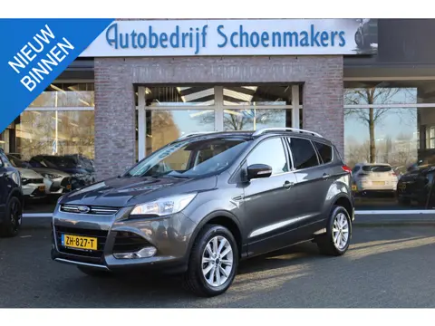 Ford Kuga 1.5 Titanium 4WD TREKHAAK STOEL/RUITVERW. LEER NAVI CRUISE CLIMA BT-TELEFOONVERB. 2XPDC LM