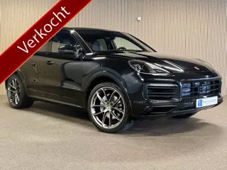 Porsche Cayenne Coupé 3.0 E Hybrid-LICHTGEWICHT-SPORT DESIGN-CARBON-STOELEN 18 VOUDIG-ZEER COMPLEET