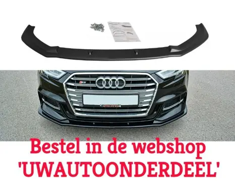 Audi S3 8V FACELIFT Voorspoiler spoiler Versie 1 RS3 Tdi Tsi