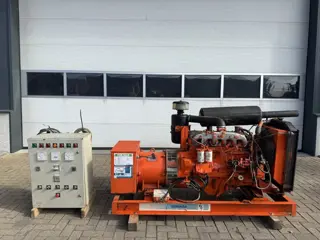 Iveco 8061 I 25.00 Leroy Somer 65 kVA generatorset aggregaat