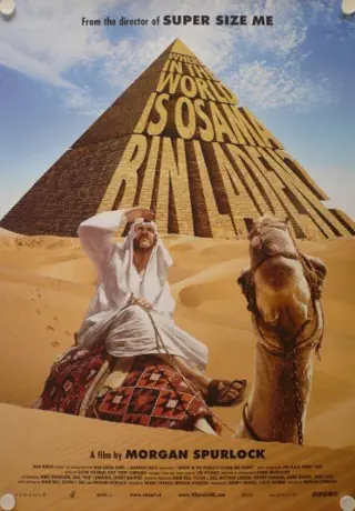 WHERE IN THE WORLD IS OSAMA BIN LADEN ? filmposter.