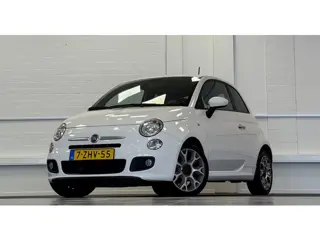 Fiat 500 0.9 TwinAir Turbo 500S Abarth-pakket 100% onderhouden Leer Mooi!