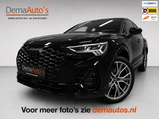 Audi Q3 Sportback 45 TFSI e 3X S-LINE BLACKLINE 20'' PANO/LEDER/SFEERVERL/E-STOELEN/SONOS/CAM/ADAPT-