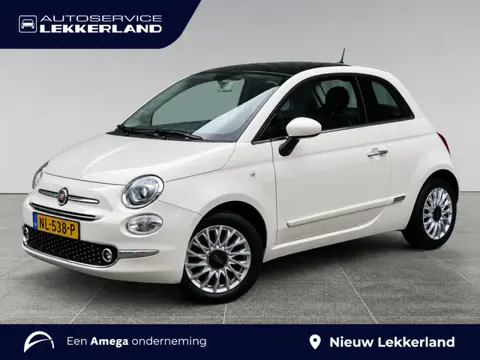 Fiat 500 Lounge 1.2 70pk | AIRCO | NAVI | PANODAK | LM-VELGEN | CRUISE CONTROL |