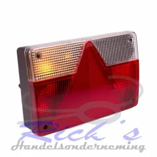 Achterlicht, AjBa FP 40 met stekker aansluiting