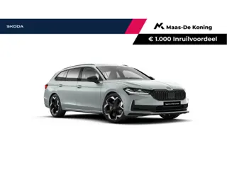 Škoda Superb combi Sportline Business 1.5 TSI PHEV 150 kW / 204 PK Combi | Pebble Silver | 19'' Lich