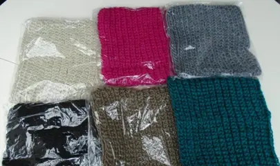 COL KRAAG DIV KLEUREN 26 CM BREED NIEUW