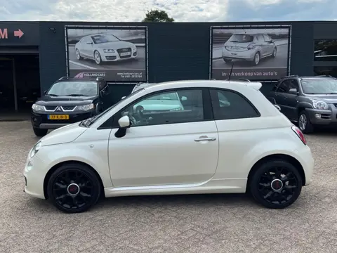 Fiat 500 0.9 TwinAir Turbo 500S - 109.096 Kilometer n.a.p - Airco - Leer - bluetooth/handsfree - 16 