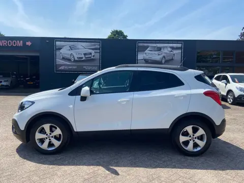 Opel Mokka 1.6 enjoy - 1e Eigenaar dealer onderhouden 78.610 Kilometer - Airco - Cruise - Navi - Blu