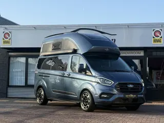 Westfalia Ford Nugget Plus hoog dak automaat 170pk 4 slaapplaatsen climate ctr cruise ctr camera tre