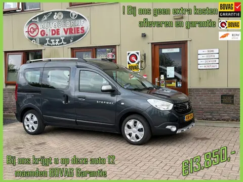 Dacia Dokker 1.2 TCe S&S Ambiance - Prijs inclusief 12 maanden BOVAG-garantie en afleveren –