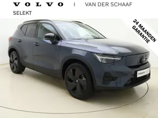 Volvo EX40 Extended Range Ultra Black Edition Europa / 20'' / Getint Glas / Denim Blue / 360 Camera 