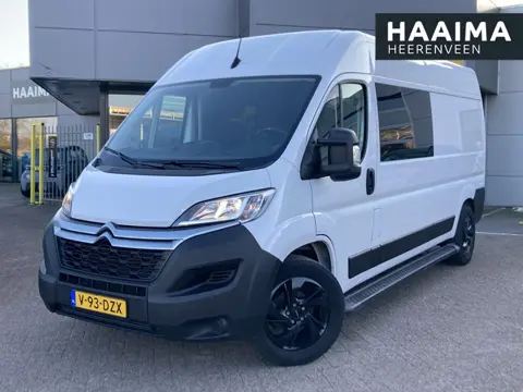 Citroen Jumper Dubbele cabine 2.2 BlueHDi 140pk L3H2 3.3t | 7 zitplaatsen | Navigatie | Cruise Contr