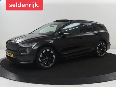 Skoda Enyaq iV 80 Business Edition | SOH 93,6% | Panoramadak | Leder/alcantara |  Memory | Stuur/sto