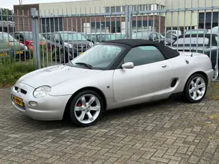MG F 1.8i Exclusive CABRIO 120PK! Vol leer alcantara l elek pakket l LMV l NIEUWE APK l GOED ONDERHO