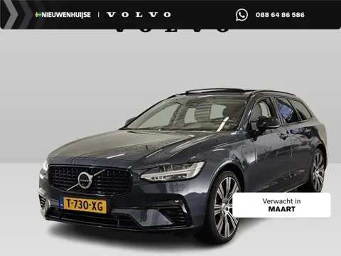 Volvo V90 2.0 T8 Plug-in hybrid AWD Ultimate Dark | 360° Camera | Massage | Luchtvering | Trekhaak |