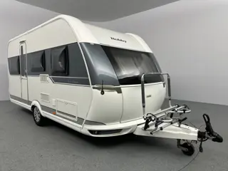 Hobby Excellent 455 UF Voortent Fietsendrager