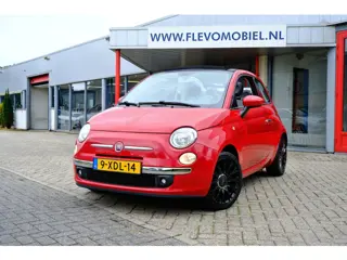 Fiat 500 C 0.9 TwinAir Turbo Lounge Cabrio Airco|Half Leder|LMV