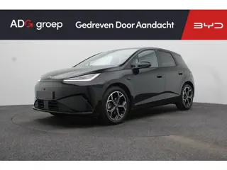 BYD DOLPHIN G DM-i Comfort NIEUW/ 1040 KM / Obsidian Black / 105 EV / 360°-camera / HUD /