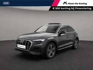 Audi Q5 Sportback 50 TFSIe 299pk Advanced Edition · Panoramadak · Luchtvering · Camera · Elek. Stoel