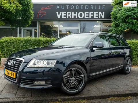 Audi A6 Avant 3.0 TFSI QUATTRO | S-LINE | AUTOMAAT | ZWART LEDER | PARK SENS | VOL ONDERHOUDEN !