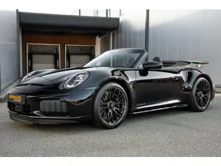 Porsche 911 (992.2) Turbo S Cabriolet - PCCB - Burmester - 5 Year Warranty - Jet Black Metallic