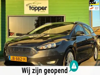 Ford Focus Wagon 1.0 Titanium|2e Eigenaar|Navigatie|CruiseControl|Climatronic|PDC|Nieuwe APK|NAP|