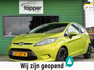 Ford Fiesta 1.25 Limited|D-riem v.v.|Airco|Navigatie|Elektr.ramen|Lm-Velgen|Nieuwe APK|NAP|