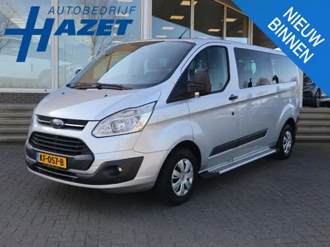 Ford Transit Custom 310 2.0 TDCI L2H1 9-PERSOONS EURO 6 *EXCL. BTW* + TREEPLANKEN | PRIVACY | PDC | 