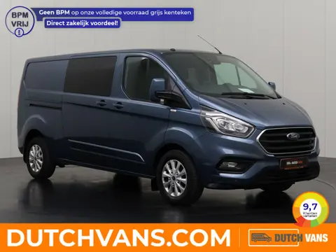 Ford Transit Custom 2.0TDCi 170PK Automaat Lang Dubbele Cabine | Navigatie | Camera | 2xSchuifdeur |