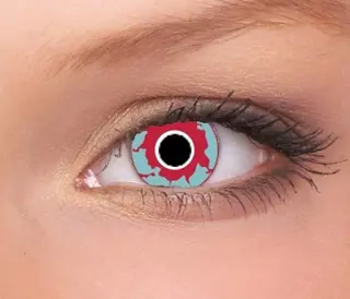 Crazy Lenzen funlenzen Blue Vampire (Blauwe Vampier)