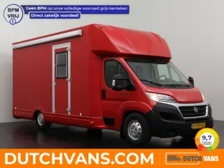 Fiat Ducato 2.3MultiJet 130PK Mobiel Kantoor | Showroom | Navigatie | Camera | Airco | Cruise | 3-Zi