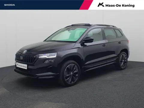Skoda Karoq 1.5TSI/150PK ACT Sportline Business DSG · Panoramadak · Trekhaak · Apple/Android Car Pla