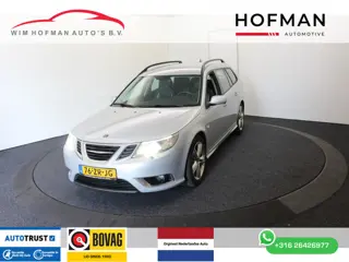 Saab 9-3 Sport Estate 2.8 T V6 Aero XWD 281PK Youngtimer NL Auto Leer Navi Stoelverw Cruise Trekh
