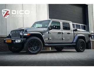 Jeep Gladiator Overland 3.0 CRD 264 pk 4x4 / BTW-auto/ ACC/ Grijs-Kenteken/ Full-Options/ Leder/ Sto