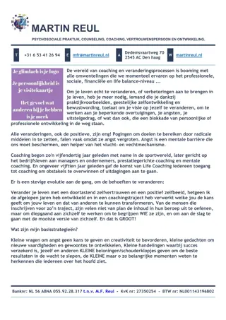 Diepere zelfreflectie: kijken naar je eigen waarden, zingeving en wie je in de kern bent.