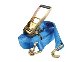 Unbranded Lashing strap 50mm 9 meters 5T with ratchet and pointed hook Spanband met ratel en spitsha