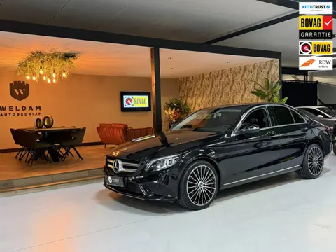 Mercedes-Benz C-klasse 180 Business Solution|AMG|Camera|Lane Ass|Leder|69.000 KM|Facelift|Groot sche