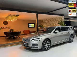 Volvo V90 2.0 T6 AWD Inscription SOH 92%|340PK|ACC|LaneAssist|Luxe|Camera|Elektr.Trekhaak|Garantie|R