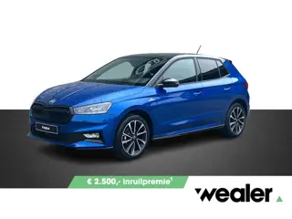 Škoda Fabia Monte Carlo 1.0 TSI 95 PK | Adaptieve cruise control | Zwart dak | Verwarmde voorstoelen