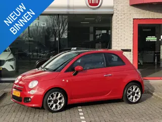 Fiat 500 TwinAir Turbo 80 500S AIRCO|SCHUIFDAK|16"