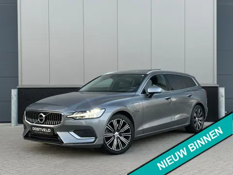 Volvo V60 2.0 T6 Recharge AWD Inscription Leer Trekhaak Pano Camera Keyless